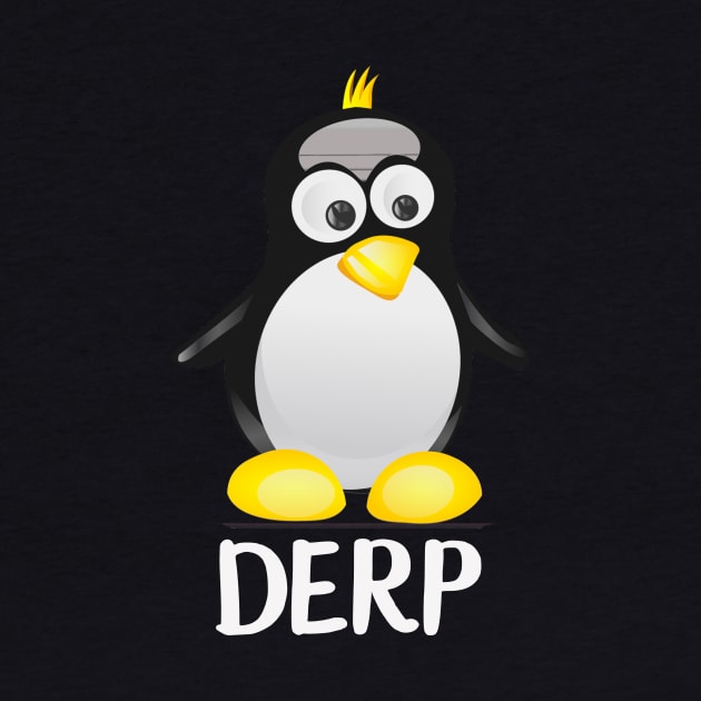 Derp Penguin by DANPUBLIC